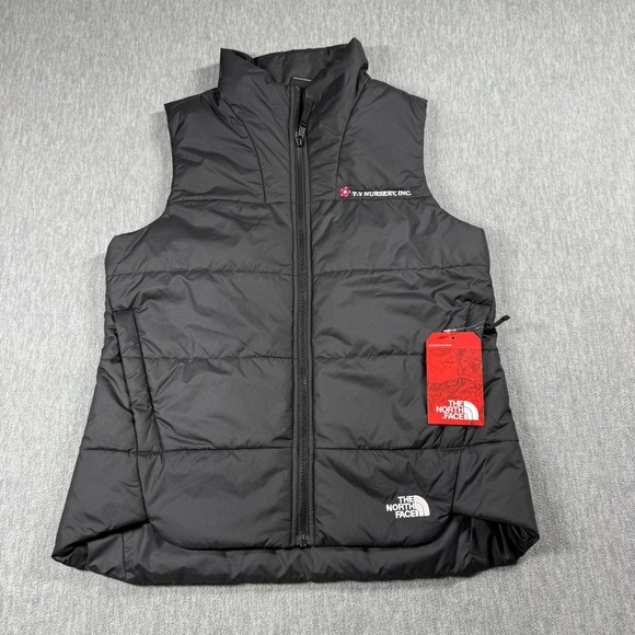 The North Face Jackets & Blazers - The North Face Puffer Vest Women M Black Everyday Insulated Full Zip Pockets NWT